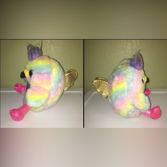 Lot of 3 Rainbowcorn Plush Animal Unicorn Llama Flamingo - Picture 2 of 12